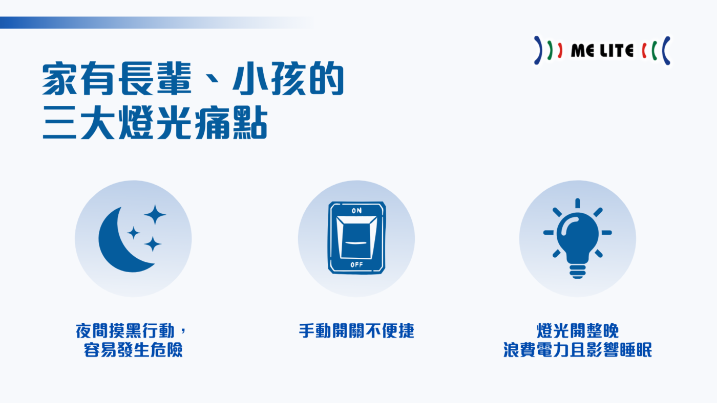 家有長輩、小孩的三大燈光痛點